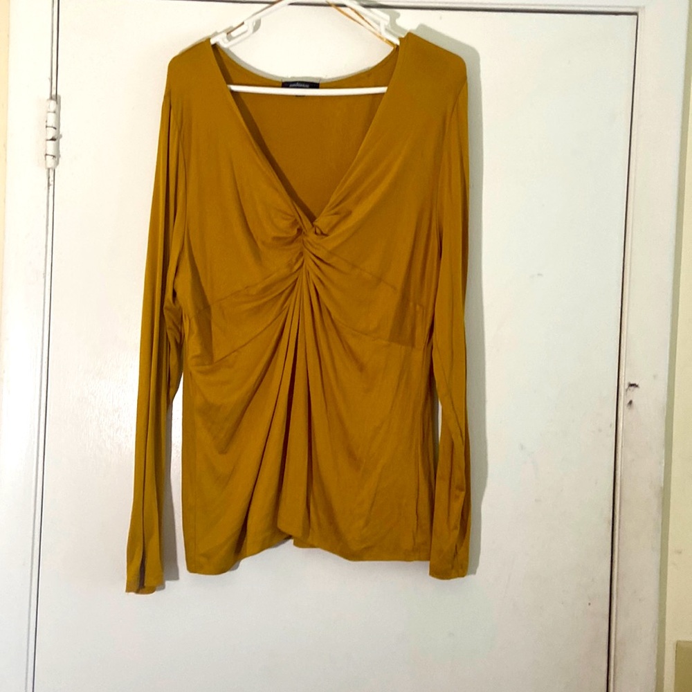 2 For $12 Ambiance 3X stretch top plus size